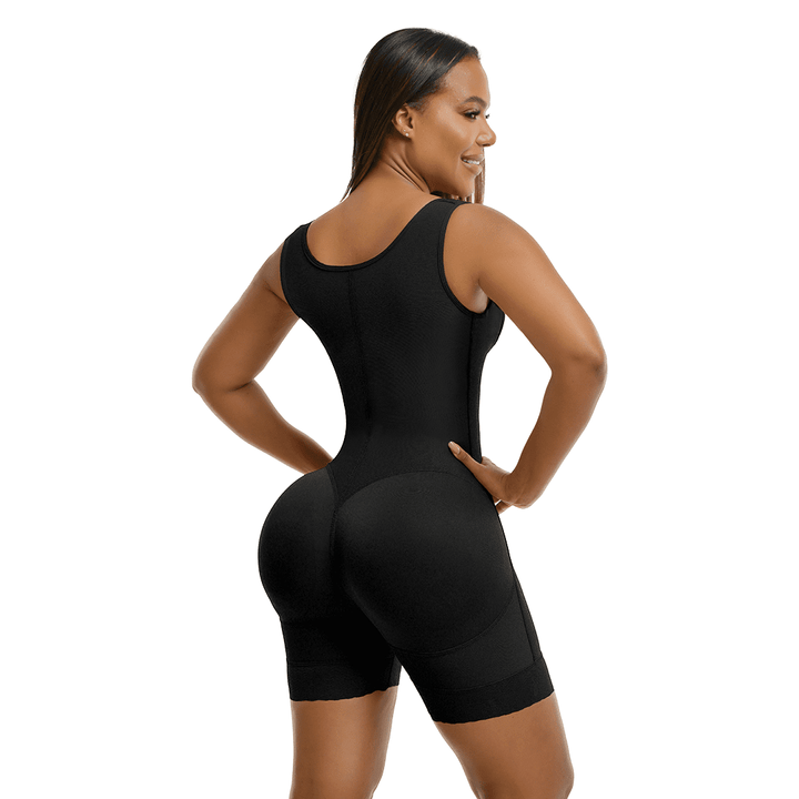 Daniela- Faja Colombiana Shaper Lateral Zipper High Compression Thick Straps