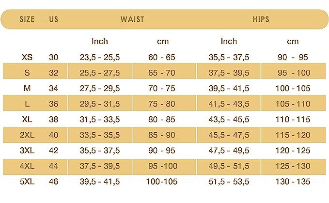 Rebecca- Faja High Waist Short