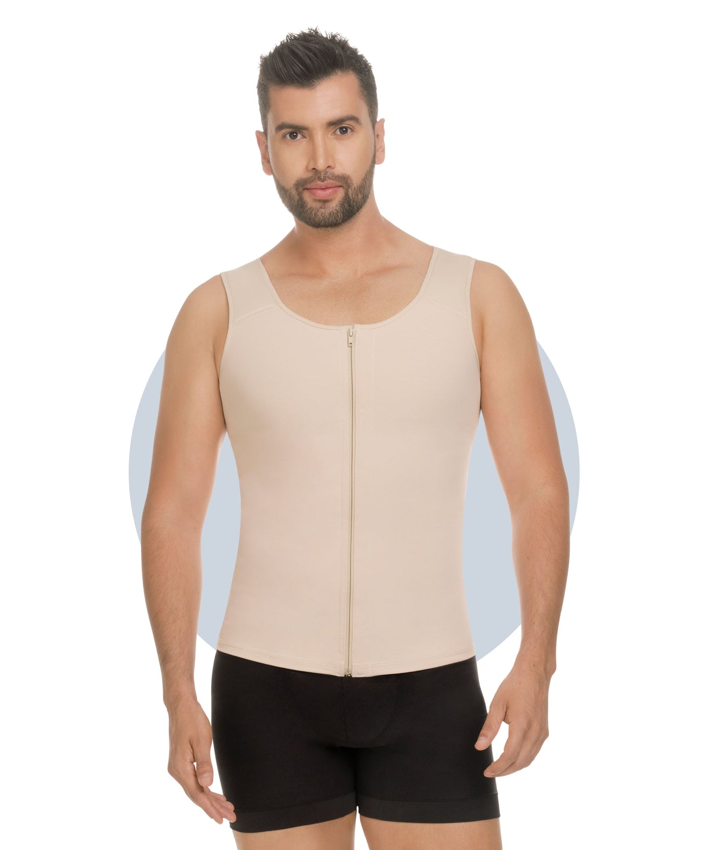 Daniel- Faja Colombiano Men's Posture Corrector Vest Shaper Latex Internal