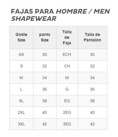 Daniel- Faja Colombiano Men's Posture Corrector Vest Shaper Latex Internal