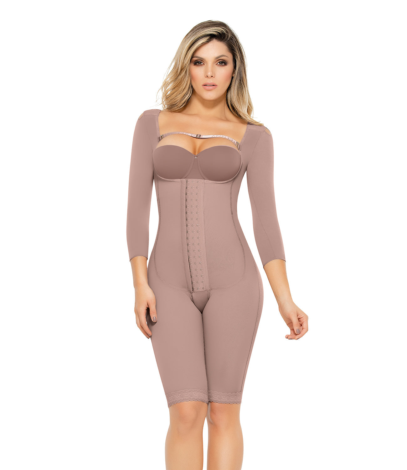 Julieta- Faja Stage 1 Comfort Fit Post-Op Bustless with Sleeves