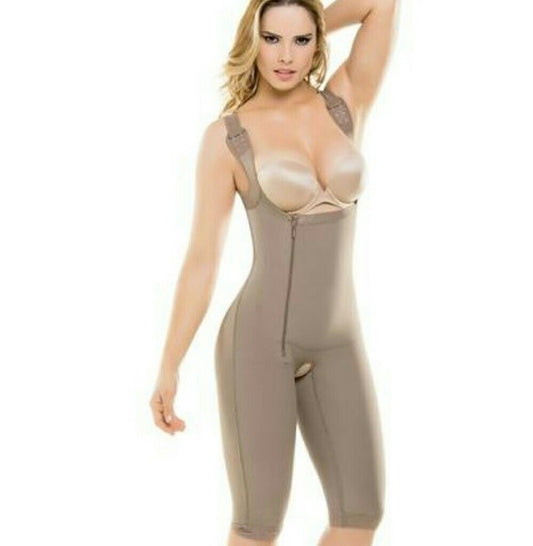 Flor- Faja Colombiana High Compression Full Body Shapewear Girdle with Lateral Zipper